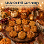 🍂 Verwandeln Sie Teig in herbstliche Mini-Pies | 8 detailreiche Formen