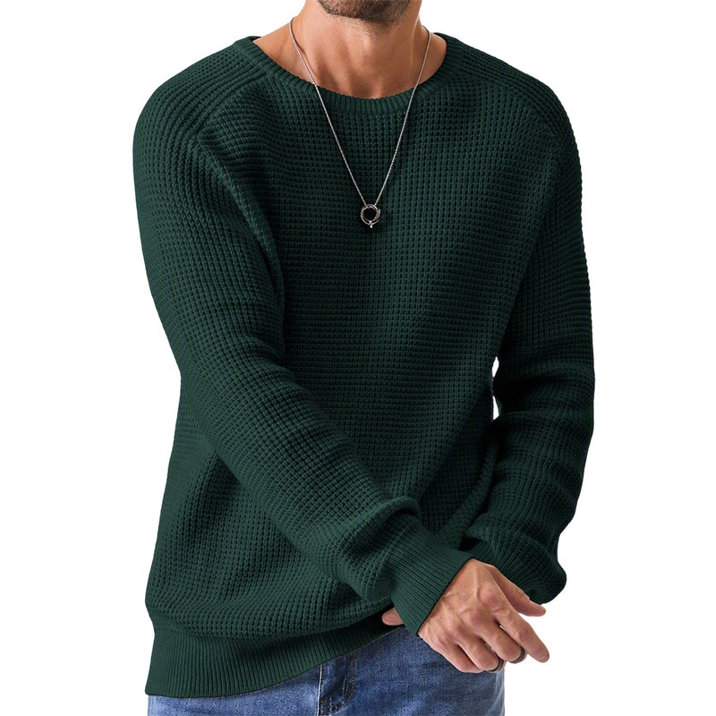 Herren-Pullover mit Rundhalsausschnitt | Schmal geschnitten & weich