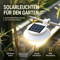 ☀️ 50 % RABATT 💡 Solar-Außenleuchten – ohne Kabel für Garten, Terrasse & Zaun