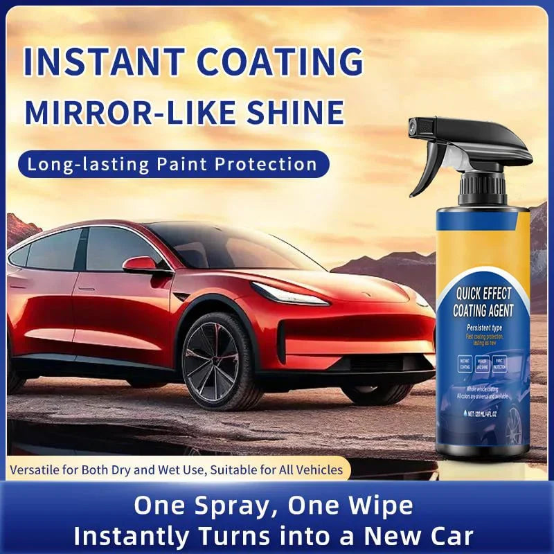 Auto-Pflegespray für schnelle wasserlose Reinigung