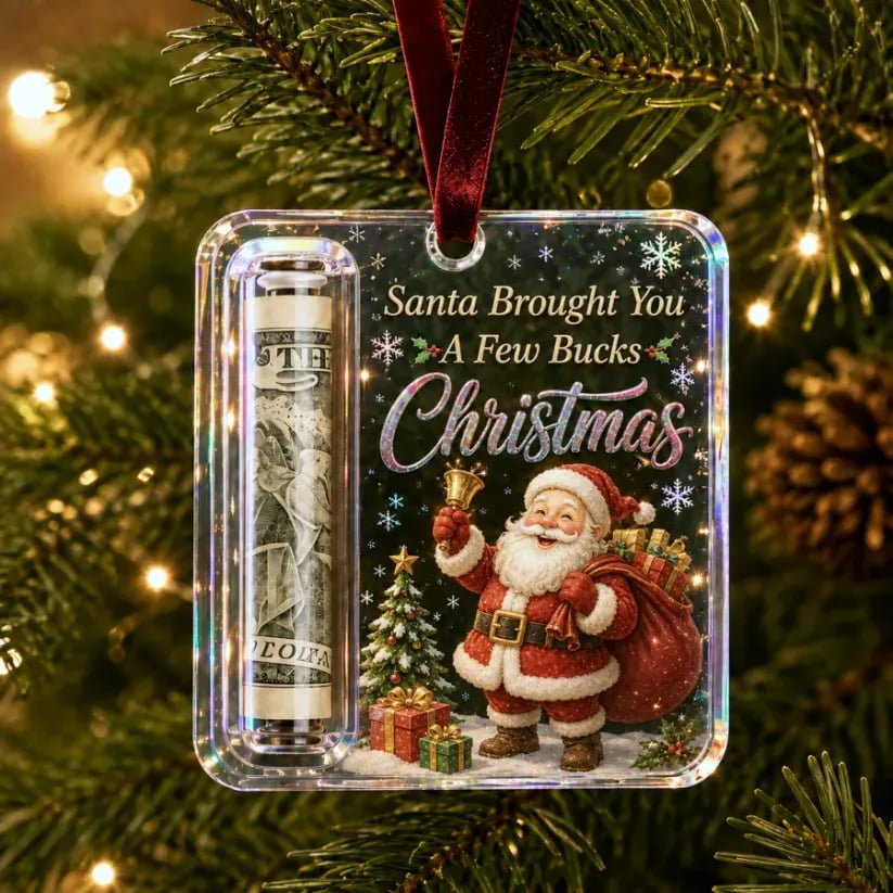 🔥 50 % RABATT – Weihnachts-Geldgeschenk-Anhänger 🎄 | Bargeld festlich verschenken