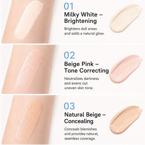 Concealer für Augenringe und Hautunreinheiten