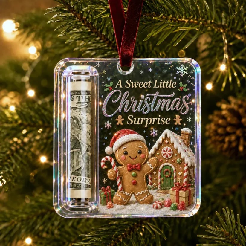 🔥 50 % RABATT – Weihnachts-Geldgeschenk-Anhänger 🎄 | Bargeld festlich verschenken