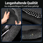 💎🚗 Strass-Bling-Lenkradbezug – luxuriöser Glanz, rutschfester Griff & einfache Montage, jetzt −50%