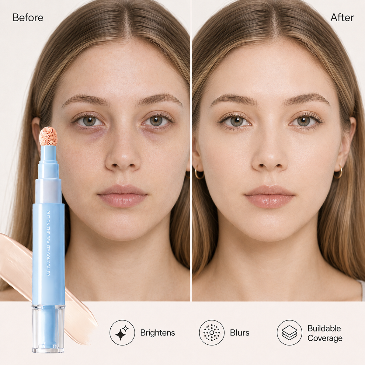 Concealer-Stift für lang anhaltendes Make-up