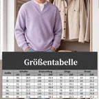 Waffel-Pullover für Herren – Detailansicht