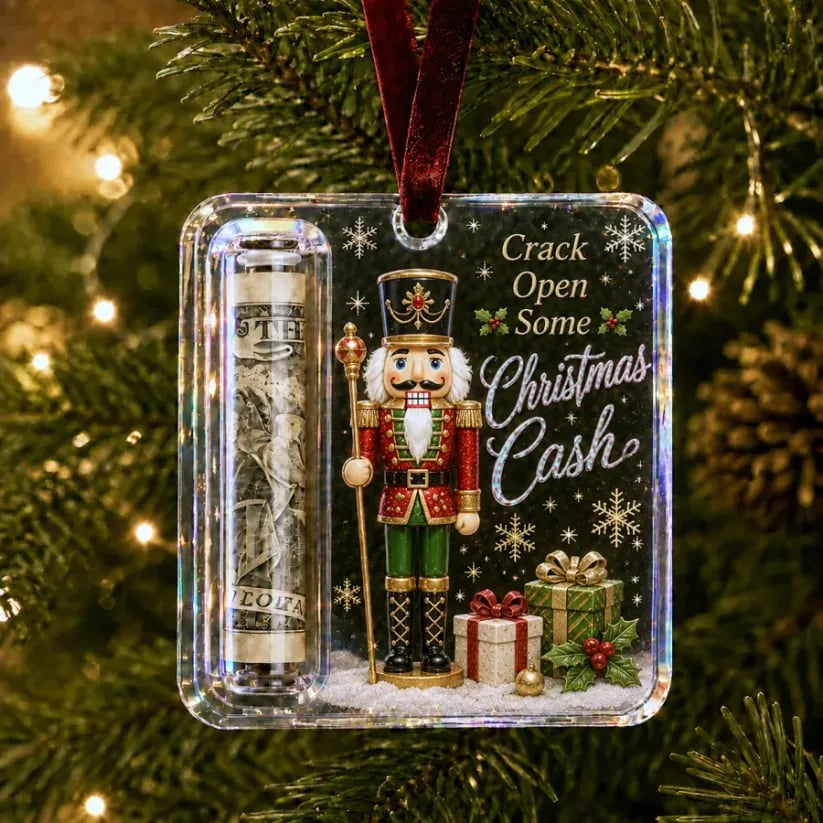 🔥 50 % RABATT – Weihnachts-Geldgeschenk-Anhänger 🎄 | Bargeld festlich verschenken