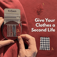 🧵 14-Haken Mini-Stopfwebrahmen | Kleidung reparieren & kreativ gestalten