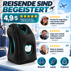 Beflockte Oberfläche des ergonomischen Reisekissens