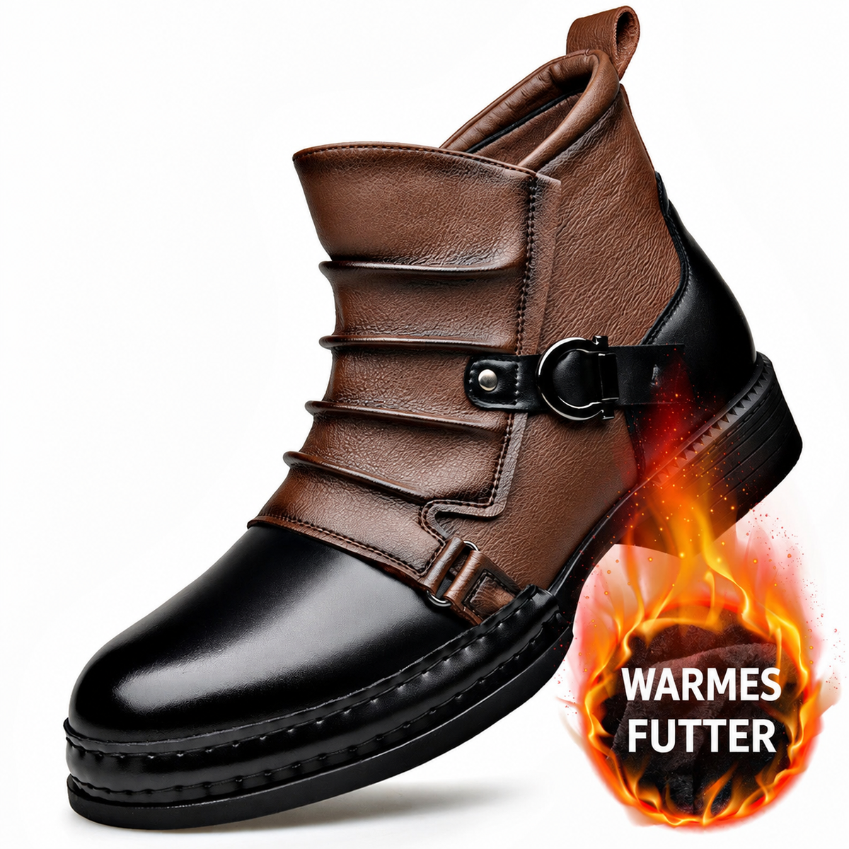 👞 Herren-Stiefeletten aus Echtleder | Mit oder ohne Futter