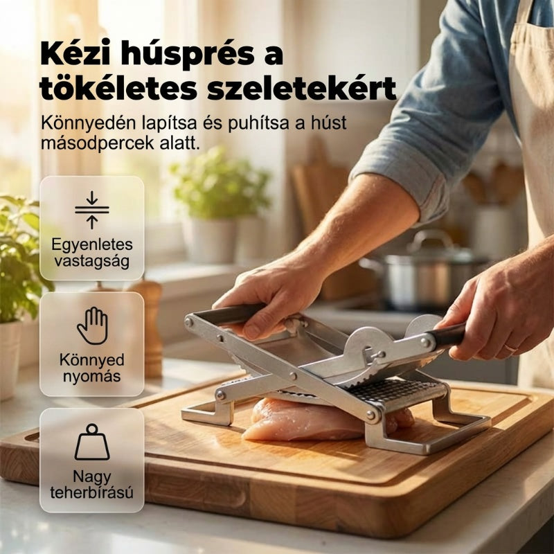 🌟 Robuste Fleischpresse mit Hebelmechanik | Kraftsparend & gleichmäßig