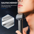 🪒 50 % RABATT – Wiederaufladbarer Folienrasierer für Herren | IPX6, USB-C & 60 Min. Akku