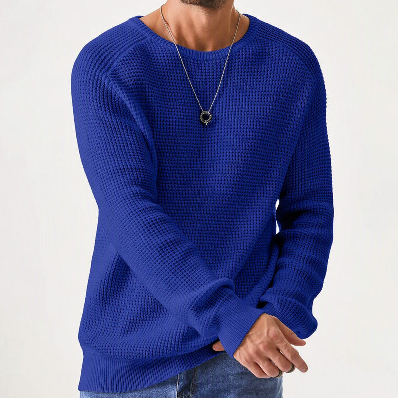 Herren-Pullover mit Rundhalsausschnitt | Schmal geschnitten & weich