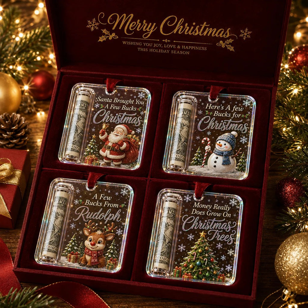 🔥 50 % RABATT – Weihnachts-Geldgeschenk-Anhänger 🎄 | Bargeld festlich verschenken