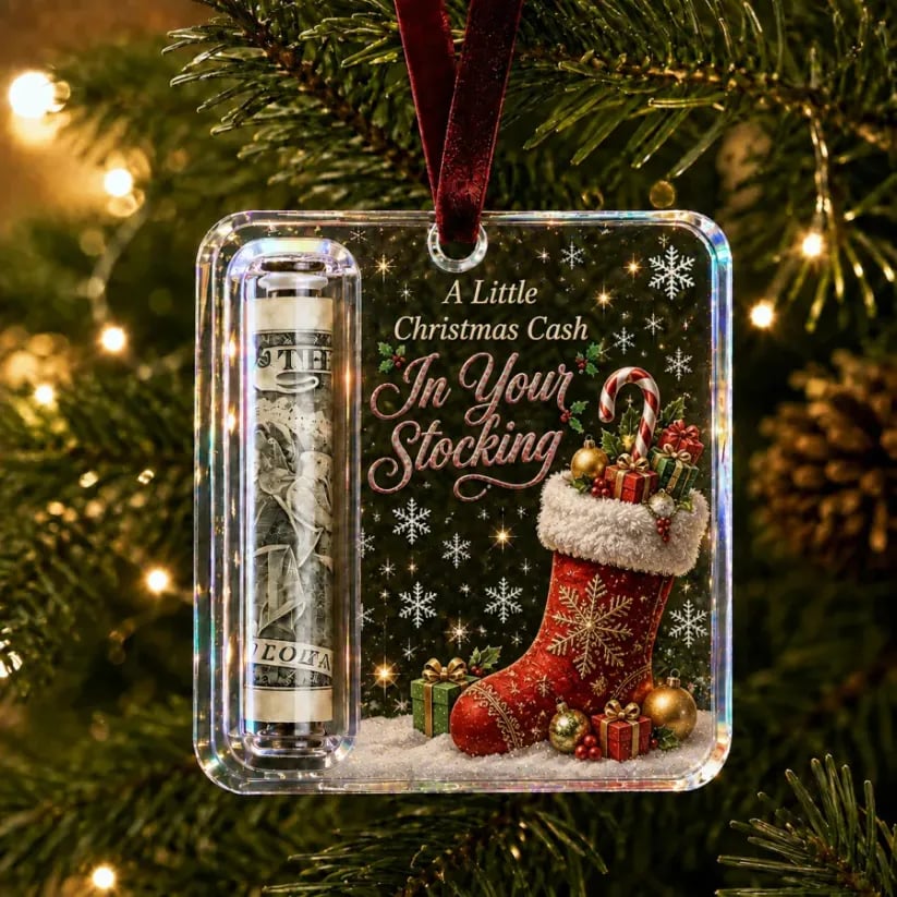 🔥 50 % RABATT – Weihnachts-Geldgeschenk-Anhänger 🎄 | Bargeld festlich verschenken