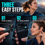 Professioneller Knochenleitungskopfhörer für Sport, Bluetooth 6.0, IP67 wasserdicht, offenes, kabelloses Headset für Laufen und Radfahren