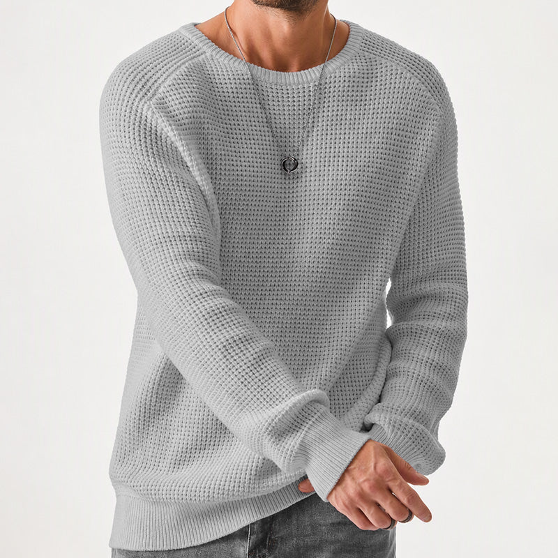 Herren-Pullover mit Rundhalsausschnitt | Schmal geschnitten & weich