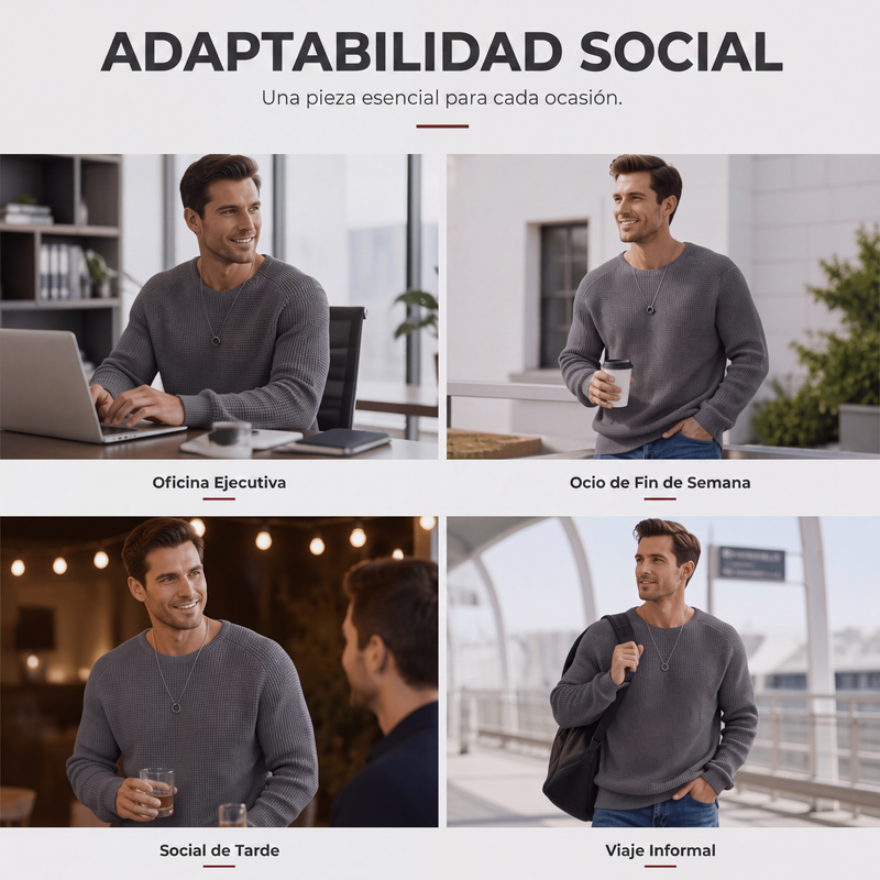 Herren-Pullover mit Rundhalsausschnitt | Schmal geschnitten & weich