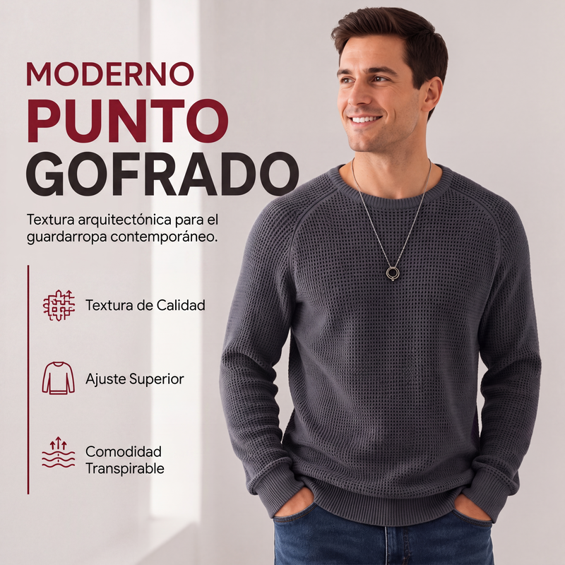 Herren-Pullover mit Rundhalsausschnitt | Schmal geschnitten & weich