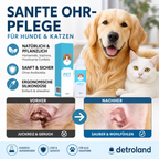 🐶🐱 Ohrenreiniger | Lindert Juckreiz bei Hunden & Katzen 👂