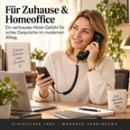 ☎️✨ Retro-Telefonhörer mit USB-C – Klassischer Look, moderner Komfort für Smartphone & Tablet 📱
