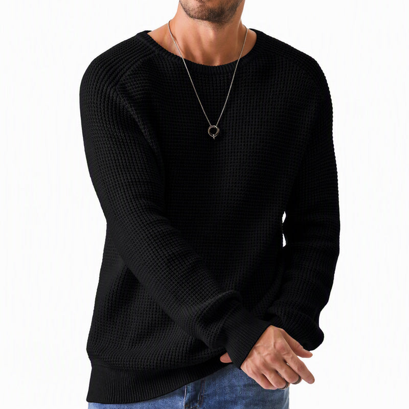 Herren-Pullover mit Rundhalsausschnitt | Schmal geschnitten & weich