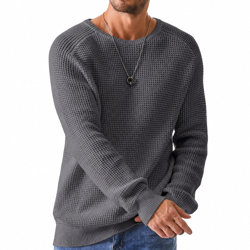 Herren-Pullover mit Rundhalsausschnitt | Schmal geschnitten & weich