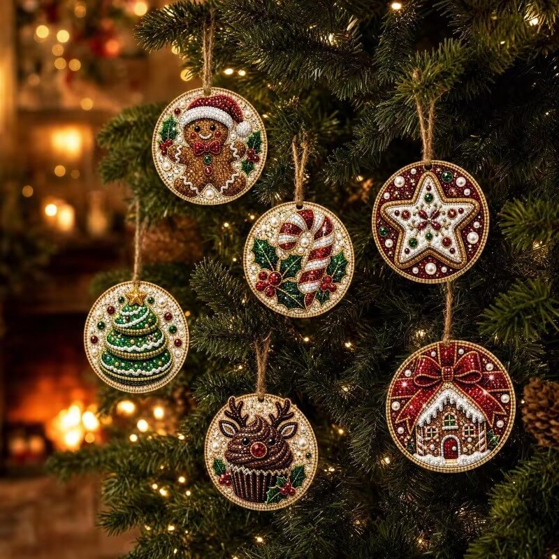 Diamond Painting Weihnachtsset Stil C
