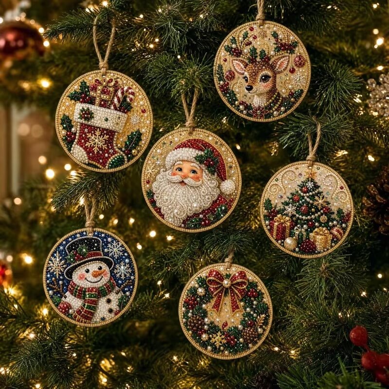 Diamond Painting Weihnachtsset Stil D