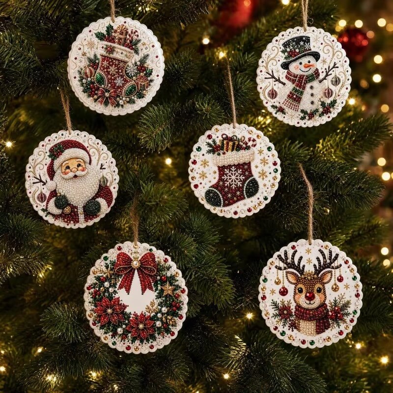 Diamond Painting Weihnachtsset Stil E
