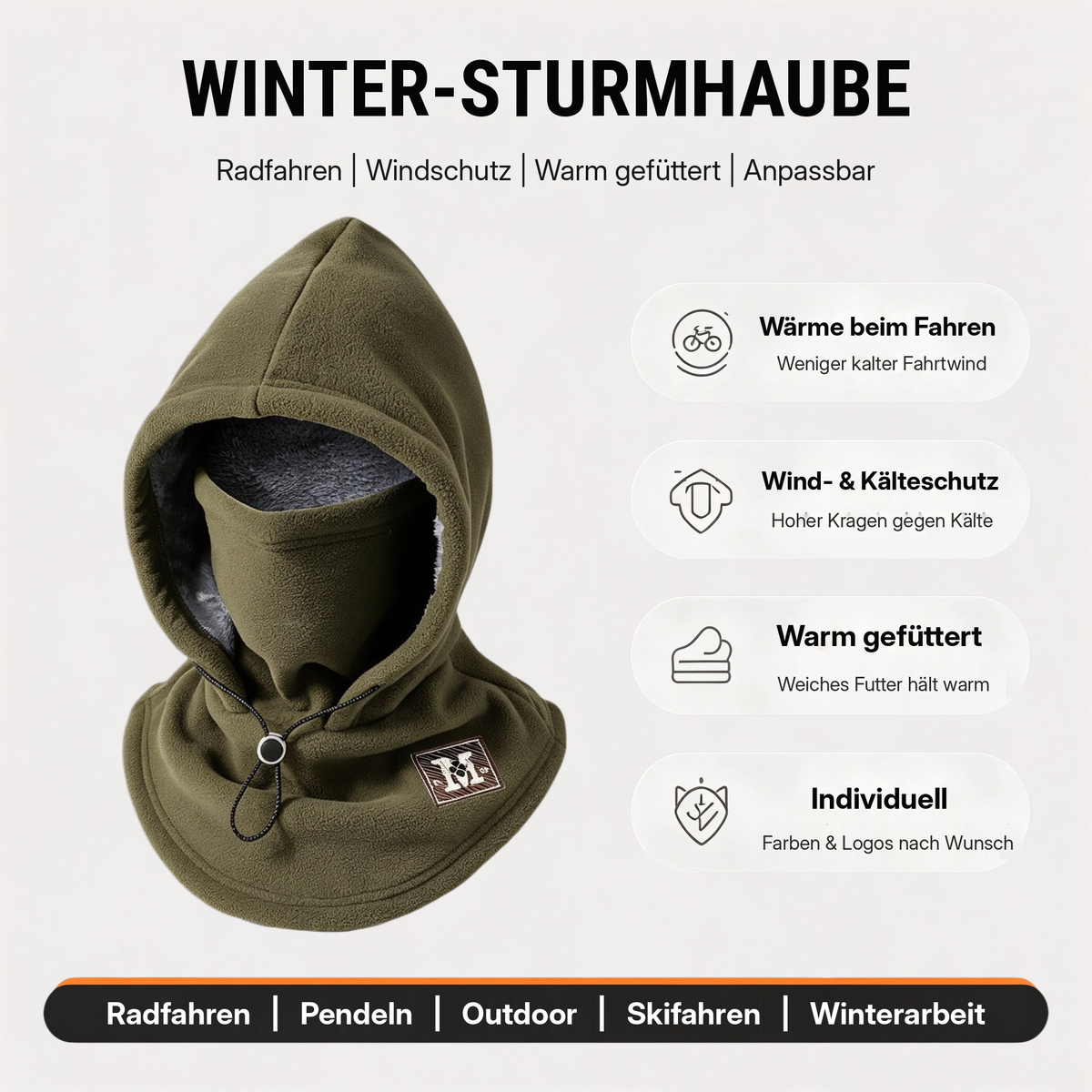 Gefüttert Olivgrün | MyLilan