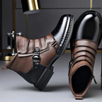 Echtleder-Stiefeletten für Herren – weitere Ansicht