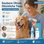 🐶🐱 Ohrenreiniger | Lindert Juckreiz bei Hunden & Katzen 👂