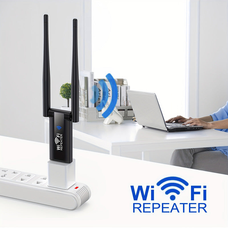 🔥 50 % RABATT 🔥 USB-WLAN-Signalverstärker – bis zu 300 Mbit/s, 2,4 GHz & USB-Betrieb