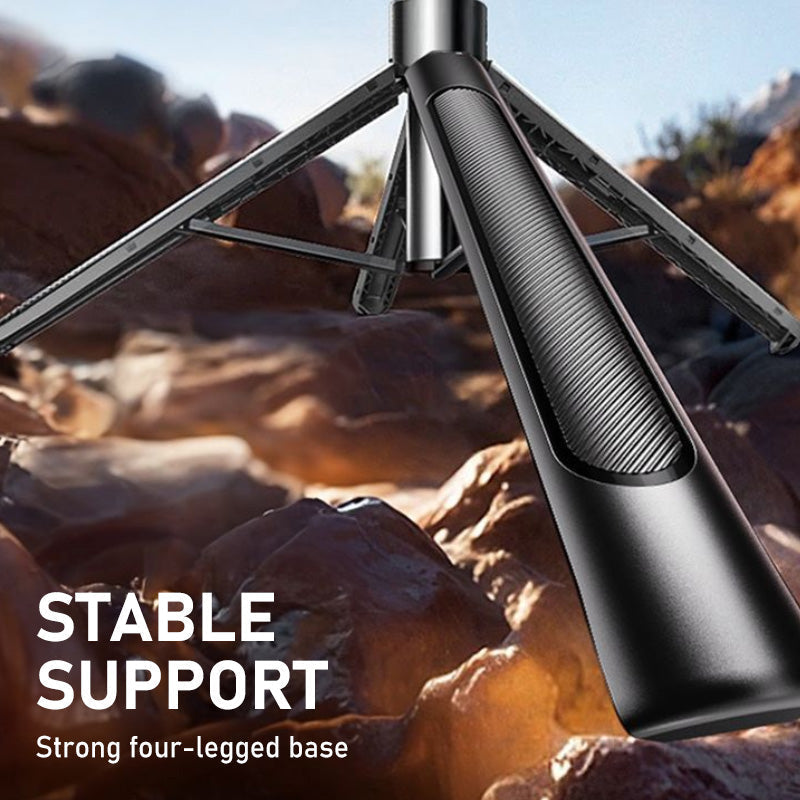 📱 4-beiniger Selfie-Stick & Smartphone-Stativ | 28–180 cm