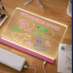 🎃 50 % Halloween-Rabatt – LED-Zeichenbrett für Kinder | Wiederverwendbar & USB-C