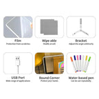 🎃 50 % Halloween-Rabatt – LED-Zeichenbrett für Kinder | Wiederverwendbar & USB-C