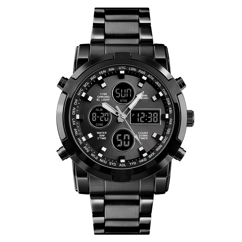 Analoge Digitaluhr für Herren – Produktdetail