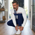🌿👬Herren-Set mit Grafikprint, Pullover und Hose🔥Kauf 2 Artikel versandkostenfrei🔥