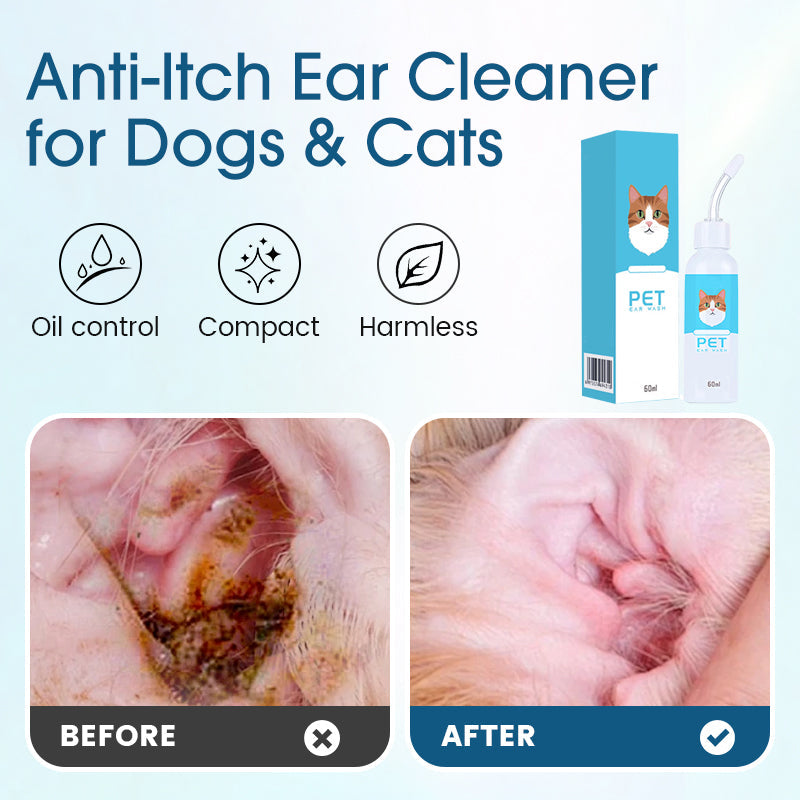 🐶🐱 Ohrenreiniger | Lindert Juckreiz bei Hunden & Katzen 👂