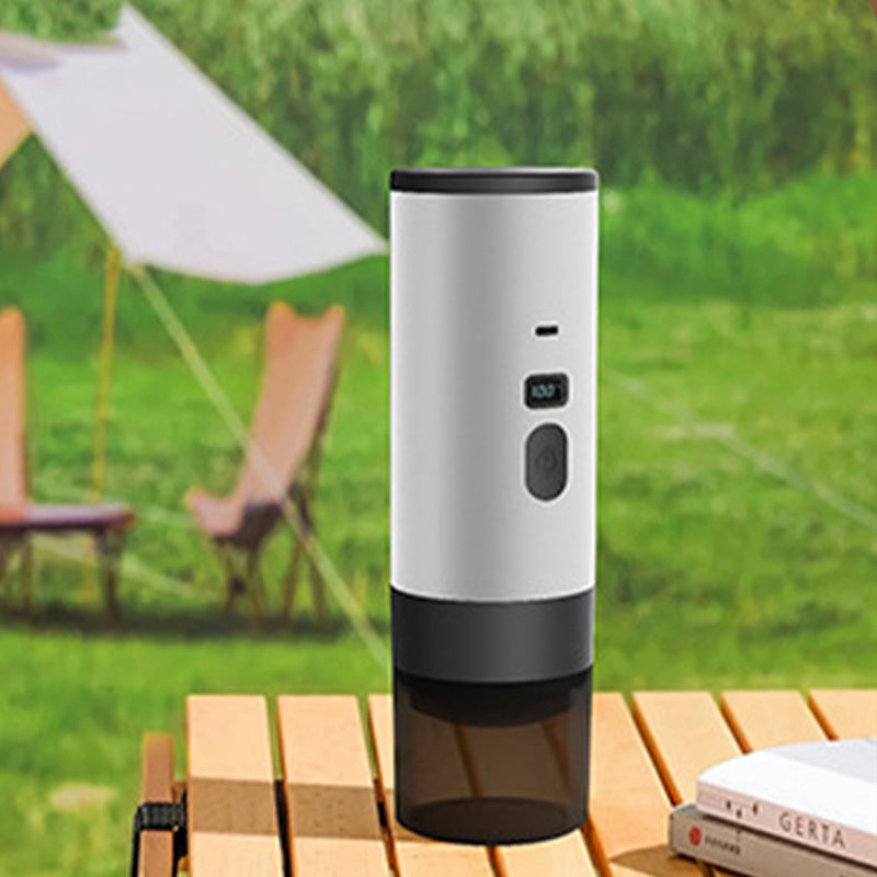 🔥 50 % RABATT – ☕ Tragbare Akku-Espressomaschine | Für Kaffeepulver & Kapseln, USB-C