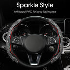 💎🚗 Strass-Bling-Lenkradbezug – luxuriöser Glanz, rutschfester Griff & einfache Montage, jetzt −50%