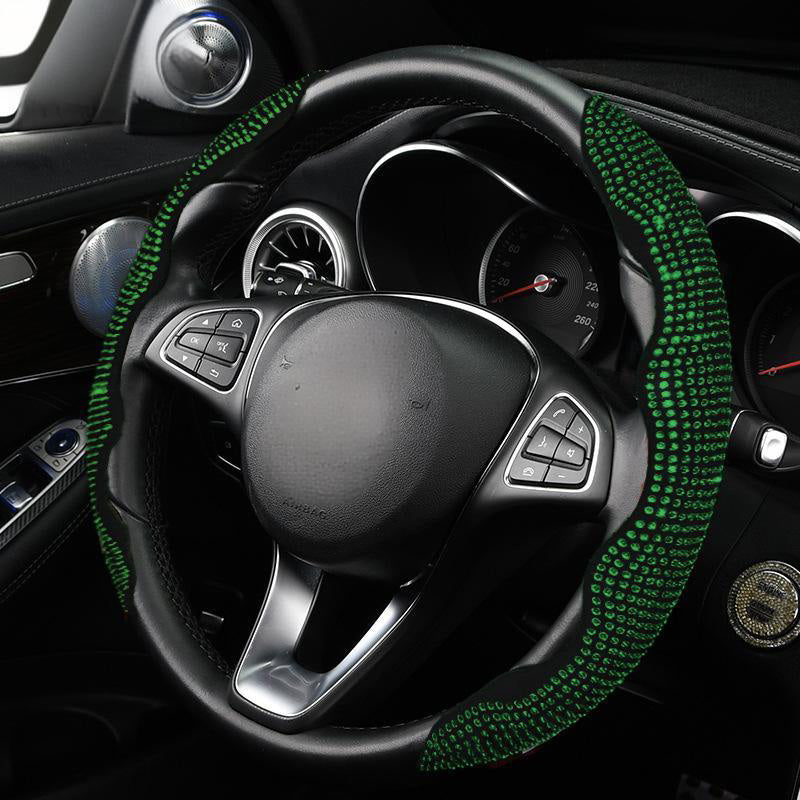 💎🚗 Strass-Bling-Lenkradbezug – luxuriöser Glanz, rutschfester Griff & einfache Montage, jetzt −50%