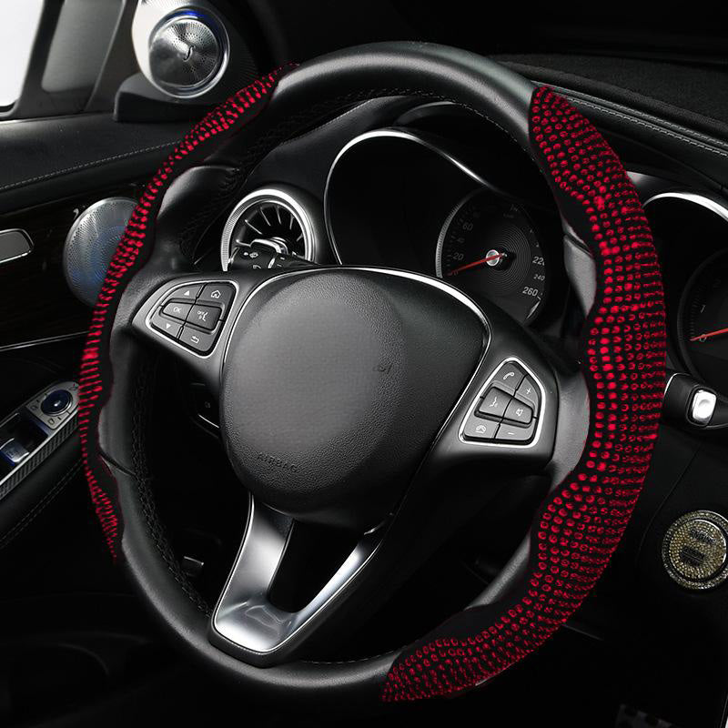 💎🚗 Strass-Bling-Lenkradbezug – luxuriöser Glanz, rutschfester Griff & einfache Montage, jetzt −50%