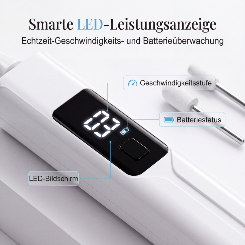 💅 1 kaufen, 1 gratis! Elektrischer Nagelfräser | Maniküre, Pediküre & Gelnägel