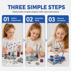 🧲 12-in-1 Magnet-Experimentierset | Physik entdecken & selbst ausprobieren