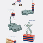 12-in-1 Magnet-Experimentierset – Setansicht
