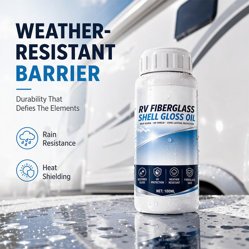 🚐 GFK-Glanzöl für Wohnmobil & Boot | UV-Schutz, wetterfest & Spiegelglanz, 100 ml