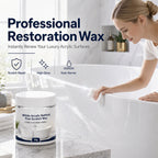 🛁✨ Kratzer in der weißen Acrylwanne? – Reparaturwachs für feine Schäden – füllt & poliert in 5 Minuten – ohne Streifen, ohne Neukauf!