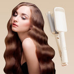 🌸 NUR FÜR KURZE ZEIT 50 % RABATT! ✨ 32-mm-Wellen-Lockenstab – Große, schwungvolle Locken, 4 Temperaturstufen & Negativ-Ionen-Pflege – Salon-Styling für zu Hause 💇‍♀️